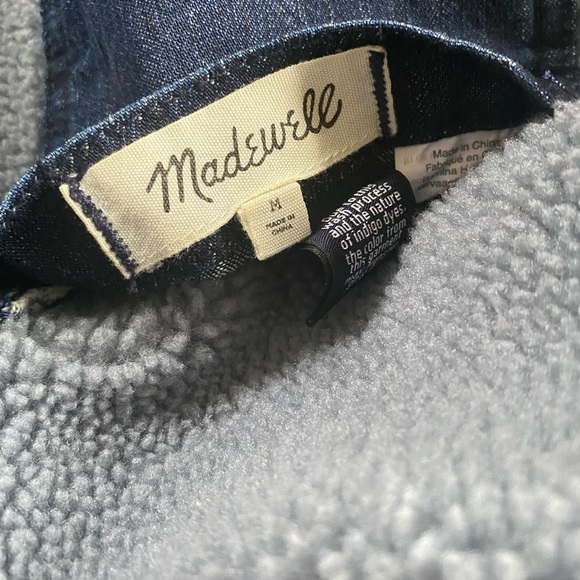 Madewell Reversible Sherpa Jean Jacket - Picture 8 of 11